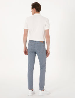 A__k Mavi Slim Fit Jean Pantolon