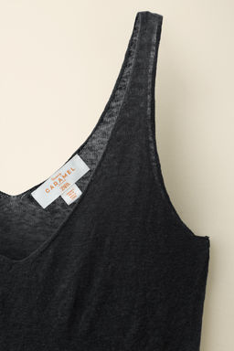 TOP PUNTO TIRANTES CREATED BY CARAMEL LONDON X ZARA / Gris antracita