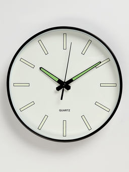 Часы настенные интерьерные «Классика», плавный ход, светящиеся, d=25 см