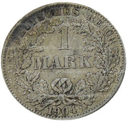 1 марка 1904 года A Германия