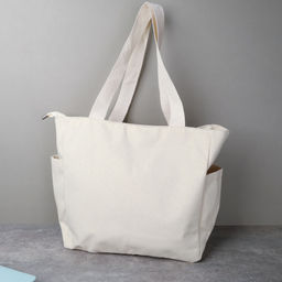 Сумка дамская шоппер 26х31х38х12 белый / MIR - 05 /уп 20/ - Галеонтрейд фото 3