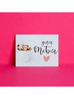 Цена за 20 шт. Открытка‒комплимент «Для тебя», нежные цветы, 8×6 см