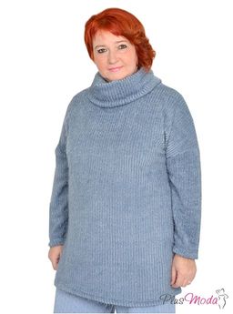 Джемпер Модель №1098 размеры 44-84 - Plusmoda фото 2