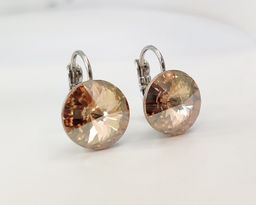 Серьги с кристаллами Swarovski