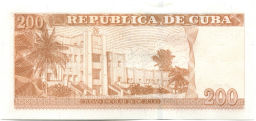Банкнота 200 песо 2024 года Куба