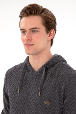 Мужская антрасит толстовка сюрприза в корзине - U.s. polo assn фото 2