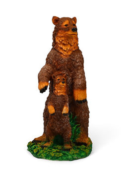 Садовая фигура из полистоуна «Медведи», 58×25×26 см