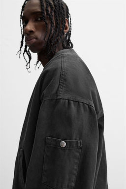 COTTON BOMBER JACKET - Zara фото 13
