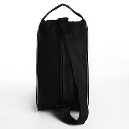 Сумка спортивная для коньков, 40×32×20 см, чёрная