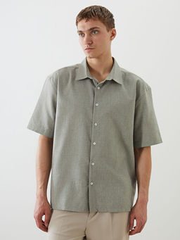 Regular Fit K?sa Kollu Arm?rl? Erkek G?mlek