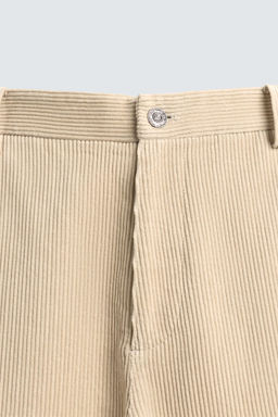 REGULAR FIT CORDUROY TROUSERS - Zara фото 8