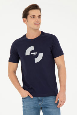 Мужская темно-синяя футболка - U.s. polo assn фото 10