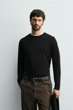 TEXTURED REGULAR FIT SWEATER - Zara фото 10
