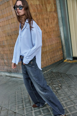 CHECK OXFORD SHIRT - Zara фото 8