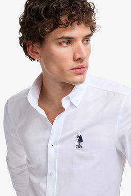 Erkek Beyaz Uzun Kollu Basic G_mlek - U.s. polo assn фото 2