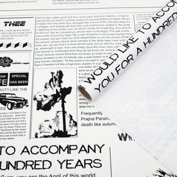 Пленка для цветов Новости, белый, 58 см х 5 м