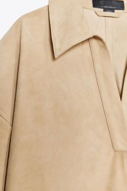 SUEDE LEATHER DRESS ZW COLLECTION LIMITED EDITION - Zara фото 12