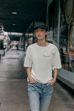 SOFT FLOR T-SHIRT - Zara фото 2