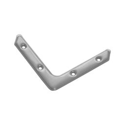 Уголок оконный 100х100мм (серый металлик)