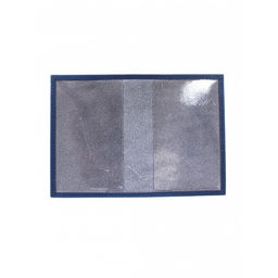 Обложка для паспорта Croco-П-401-1 натуральная кожа васильковый флотер (105) 265100  фото 2