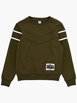 Костюм спортивный для девочки	 UD 7322 хаки - Mini maxi фото 5