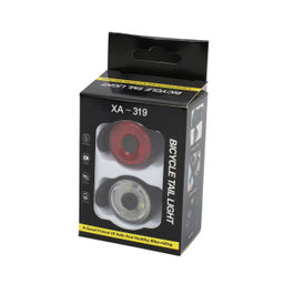 Набор фонарей передний и задний COMIRON AS-08 корпус: Алюминий+ABS; свет: LED 200lm; 3 режима; влагозащита. /уп100/300/ - Галеонтрейд фото 6