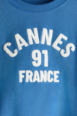 Sudadera con motivo de texto - H&m фото 4