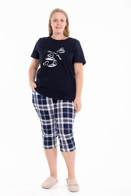 Пижама М324295Пср синий/розовый