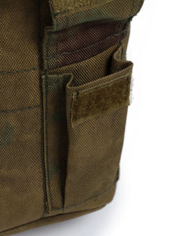 Фляжка армейская походная Adventure, 1 л, для воды, с котелком, пластик, зелёная, чехла, мох - Simaland фото 4