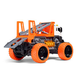 Машина "МегаСити" 1:16 (свет, звук) в коробке (цвет оранжевый)