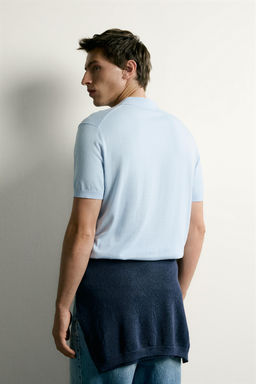 POLO PUNTO REGULAR FIT / Celeste - Zara фото 3