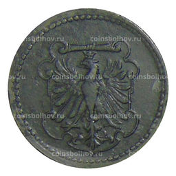 Монета 10 пфеннигов 1919 года Германия  Нотгельд  Франкфурт на Майне