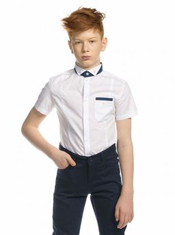 PELICAN, сорочка верхняя для мальчиков, Голубой