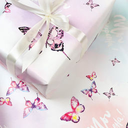 Цена за 2 шт. Бумага упаковочная глянцевая Ты прекрасна, 70?100 см, 1 шт.