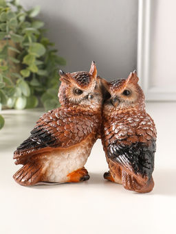 Фигурка полистоун «Пара сов», 11×14.5 см