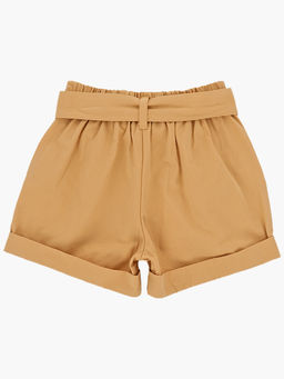 Шорты для девочки с поясом UD 4685 т.хаки - Mini maxi фото 13