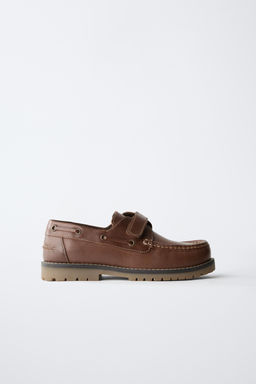 LEATHER BOAT SHOES