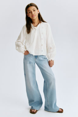 Wide Leg Low Jeans - H&m фото 3