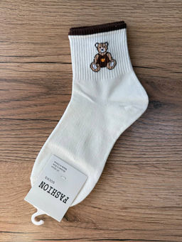 BK787 Носки, 1 пара БЕЛЫЙ