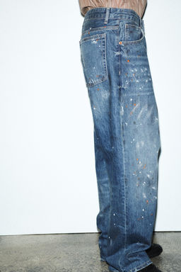 TRF LOOSE OVERSIZE HIGH-WAIST JEANS