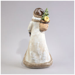 СТАТУЭТКА ДЕД МОРОЗ С LED-ПОДСВЕТКОЙ 17,5Х14,5Х33,5 СМ - Lefard фото 3