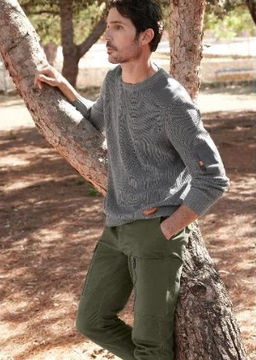 Мужской вязаный пуловер LIVERGY  фото 16