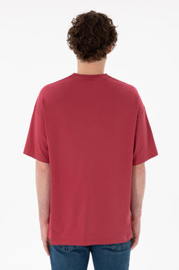 Erkek Oversize Fit Bisiklet Yaka Vi_ne Ti__rt Sepette S_rpriz _ndirim - U.s. polo assn фото 6