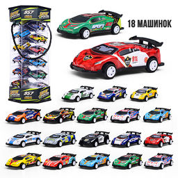 Набор машин "Стальной Эхо" металл, в коробке