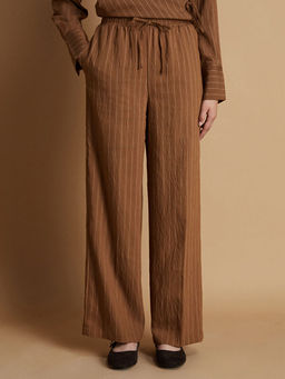 Beli Lastikli Modal Kar???ml? Kad?n Pantolon