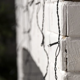 Гирлянда Бахрома 1.8?0.5 м, IP20, тёмная нить, 48 LED, свечение мульти, 8 режимов, 220 В - Luazon lighting фото 7