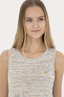 Женская сиреневая футболка - U.s. polo assn фото 2