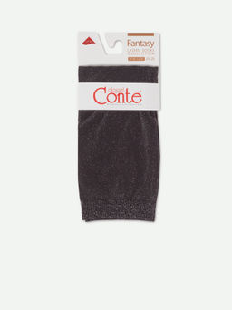 Цена за 2 пары. Носки Классические CONTE Сияющие носки с люрексом grafit - Conte elegant фото 2