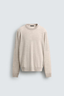 REGULAR FIT WOOL JUMPER - Zara фото 7
