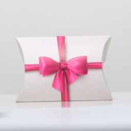 Цена за 10 шт. Коробка складная, подушка, Розовый бант 15 х 11 х 3 см, - UPAK LAND фото 2